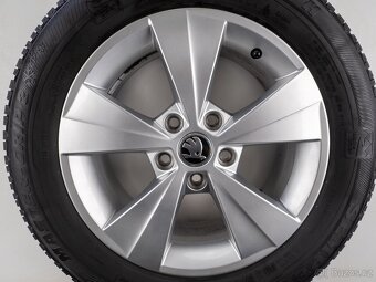 Škoda Octavia - Originání 16" alu kola - Zimní pneu - 11
