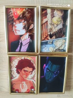 Sbírka Anime 42 ks obrázků v rámečku - 11