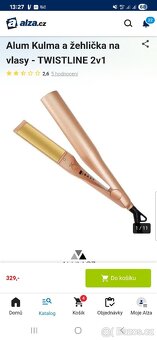 Kulma a žehlička 2v1 twistline nová otočný kabel - 11