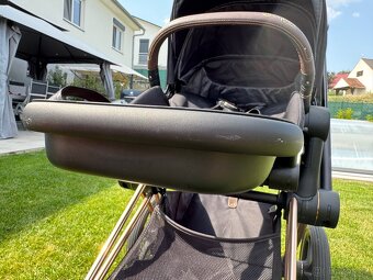 Kočárek CYBEX Priam Rosegold Seat Pack 2022 – Deep Black - 11