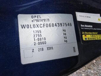 OPEL COMBO 1,4i BENZIN 66 KW KLIMA,TAŽNÝ, ZA  54000 KČ - 11