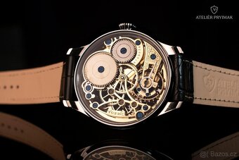 Exkluzivní starožitné skeletové hodinky OMEGA 1915 - 11