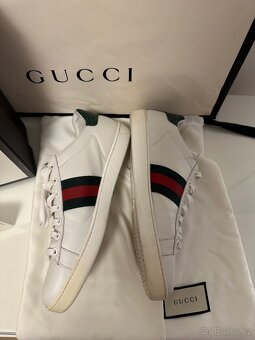 GUCCI Ace leather low trainers - 11