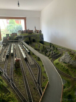 Modelová železnice Märklin H0 - profesionální modulární kons - 11