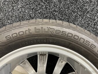 Prodám letní sadu ALU kol OCTAVIA III 205 55 R16 - 11