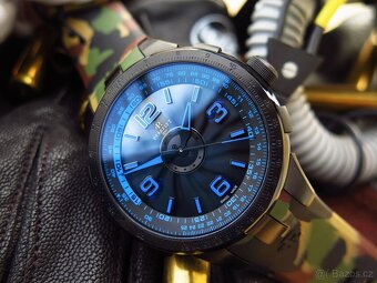 Nové hodinky Perrelet, aktuální model Pilot originál hodinky - 11