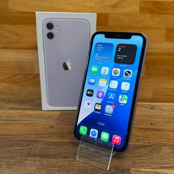 IPhone 11 128GB, fialový (12 měsíců záruka) - 11