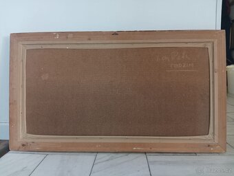 JÁGR - OBRAZ OLEJ NA DESCE - 11