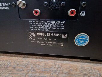 Vintage tape deck Technics RS-671USD - 11