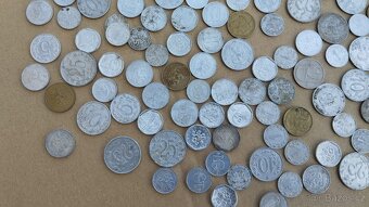 445ks minci, konvolut československé mince, 2kg ČSSR mince - 11