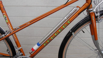 Peugeot, 1979, nádherné dámské kolo, oranžová perleť - 11