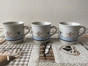 Raritní sada retro hrnků Dubí Czechoslovakia - 375 ml, 6 ks - 11