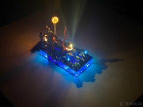 Svítící LEGO loď - lampa do dětského pokoje - 11