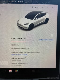 Tesla Model Y Performance | Tažné | EAP | 2022 - 11
