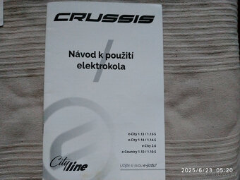 Pěkné městské elektrokolo Crussis e-City 1.13 - 11