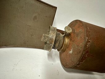 Stará lampa petrolejka NEBĚŽNÁ krásná dekorace - 11