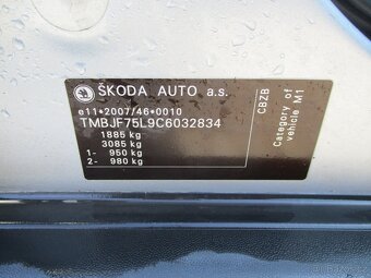 ŠKODA YETI 1,2TSI 77kW Ambition LPG Euro5 11/2011 bez koroze - 11