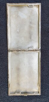 STARÁ STŘÍBRNÁ TABATĚRKA 142,5 Gr. - 11