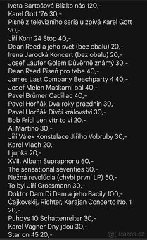 LP vinylová, gramofonová deska - 11