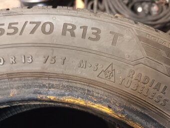 155/70 R13 zimní sada Barum kolem 6mm - 11
