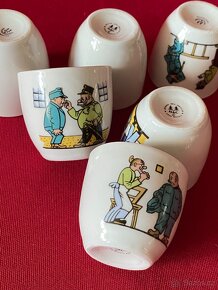 keramické panáky švejk keramika štampdle retro panák - 11