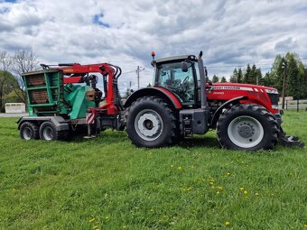 Rębak JENZ HEM 582 z ciągnikiem Massey Ferguson stepkovac - 11