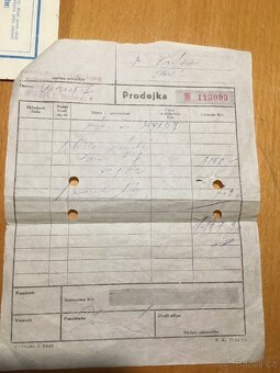 Favorit 1956 i se zaručním listem - 11