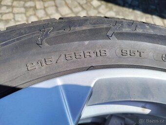 VW ID.3 orig. zimni kola 5x112 + 215/55/18 ZIMA - 11