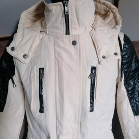 Nádherná zimní bunda s kapucí vel.36-40 - 11