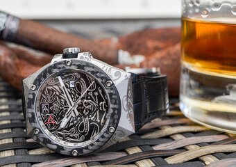 FRANCK DUBARRY, model FILETEADO GMT, originál hodinky - 11