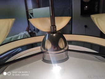 Starý funkcionalistický lustr funkcionkcionalismus v chromu - 11