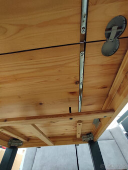 Ikea STORNÄS dřevěný rozkládací stůl hnědočerný - 11