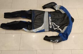 Alpinestars-Pánská kožená moto kombinéza,jednodíl - 11