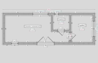 IHNED K ODBĚRU Celoroční mobilní - Modulový dům 9,5x3,5m - 11