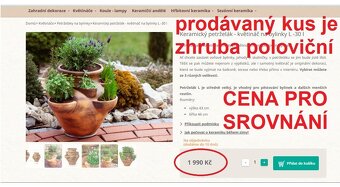 Nový bylinkovník, koflík, květináč na bylinky - SLEVA - 11