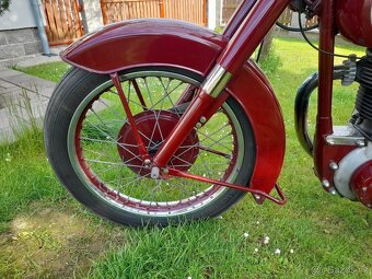 Bsa B33 500 ohv, bílé TP SPZ r.v. 1953 - 11