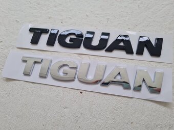 Chrómové a čierne nápisy na kufor VOLKSWAGEN - 11