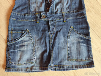 Minišaty džínové vel.M/38 Otostop X-Clusive Jeans - 11