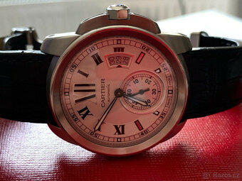 Pánské hodinky Cartier de Calibre kompletní sada, jako NOVÉ, - 11