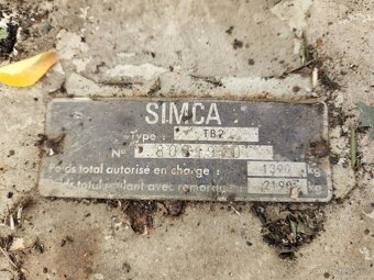 2x Simca 1301 na díly, cena za obě - 11