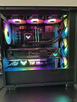 Herní PC ASUS TUF Ryzen 7800X3D, RX 7900XT 20GB v záruce - 11
