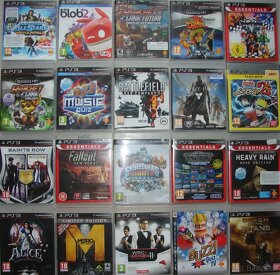Sbírka her na PS3 Různé: dětské, bojovky, FPS, rarity. Brno - 11
