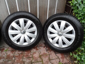 Komplet Zimní Sada Dunlop +Poklice 215/60/16 ET 41 5X112 - 11