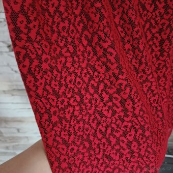 Červené šaty mohito S 36 - 11