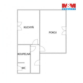 Prodej bytu 1+1, 36 m², Jirkov, ul. Pionýrů - 11