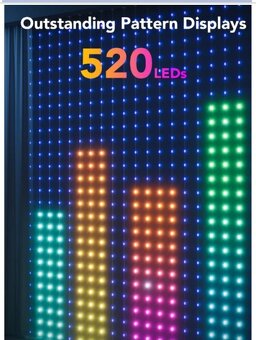 LED závěs Govee RGBIC Curtain Light 520 LED - 1.5 x 2m - 11