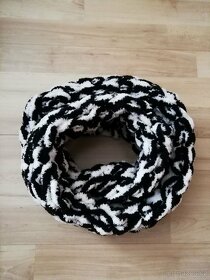 Nový měkký pletený nákrčník puffy (color...) - 11