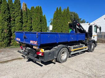 Nosič kontejnerů s HR Man TGM 15.250 – ruka HIAB + nosič 8t - 11