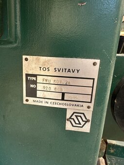 Kombinovaná pila / frézka / dlabačka + posuv (TOS Svitavy) - 11