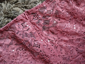 Šaty vel.XL MIUSOL starorůžové N.O.V.É. - 11